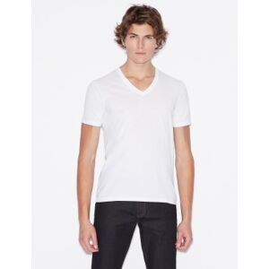 Giorgio Armani A X Armani Exchange für Herren. 8NZT75ZJA5Z1100 Lisa T-shirt weiß (XS), Lässig, Baumwolle, Kurzarm Giorgio Armani A X Armani Exchange für Herren. 8NZT75ZJA5Z1100 Lisa T-shirt weiß (XS), Lässig, Baumwolle, Kurzarm