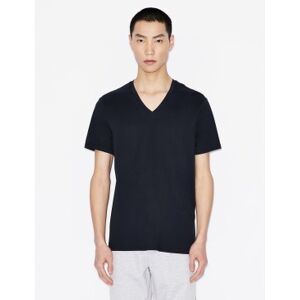 Giorgio Armani A X Armani Exchange für Herren. 8NZT75ZJA5Z1510 T-shirt Lisa navy (XS), Lässig, Baumwolle, Kurzarm, Marine Giorgio Armani A X Armani Exchange für Herren. 8NZT75ZJA5Z1510 T-shirt Lisa navy (XS), Lässig, Baumwolle, Kurzarm, Marine