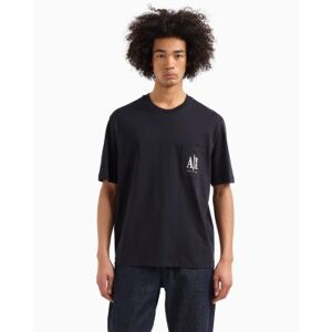 Giorgio Armani A X Armani Exchange für Herren. XM000366AF12308UB101 Relax T-shirt navy (XS), Lässig, Baumwolle, Kurzarm, Marine Giorgio Armani A X Armani Exchange für Herren. XM000366AF12308UB101 Relax T-shirt navy (XS), Lässig, Baumwolle, Kurzarm, Marine