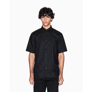 Giorgio Armani A X Armani Exchange für Herren. XM001935AF16631UC001 Jacquard-Hemd schwarz (XL), Lässig, Baumwolle, Kurzarm Giorgio Armani A X Armani Exchange für Herren. XM001935AF16631UC001 Jacquard-Hemd schwarz (XL), Lässig, Baumwolle, Kurzarm