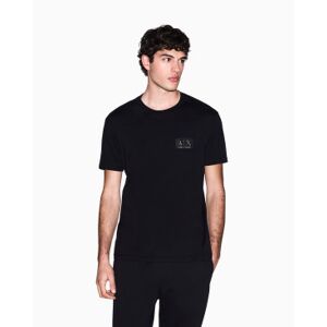 Giorgio Armani A X Armani Exchange für Herren. XM002178AF12308UC001 Regular Fit Logo-T-Shirt schwarz (XL), Lässig, Baumwolle, Kurzarm Giorgio Armani A X Armani Exchange für Herren. XM002178AF12308UC001 Regular Fit Logo-T-Shirt schwarz (XL), Lässig, Baumwolle, Kurzarm