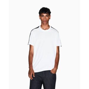 Giorgio Armani A X Armani Exchange für Herren. XM001283AF10361U0009 T-shirt Regular Lisa weiß (S), Lässig, Baumwolle, Kurzarm Giorgio Armani A X Armani Exchange für Herren. XM001283AF10361U0009 T-shirt Regular Lisa weiß (S), Lässig, Baumwolle, Kurzarm