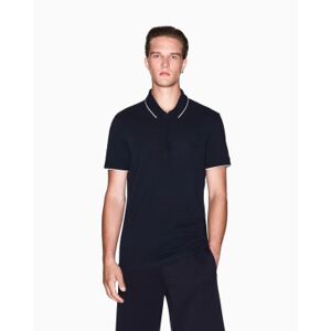 Giorgio Armani A X Armani Exchange für Herren. XM001285AF10366UB101 Ideal Polo (M), Lässig, Baumwolle, Kurzarm, Marine Giorgio Armani A X Armani Exchange für Herren. XM001285AF10366UB101 Ideal Polo (M), Lässig, Baumwolle, Kurzarm, Marine