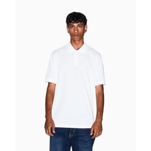 Giorgio Armani A X Armani Exchange für Herren. XM001286AF10366U0009 Polo Regular Regular weiß (L), Lässig, Baumwolle, Kurzarm Giorgio Armani A X Armani Exchange für Herren. XM001286AF10366U0009 Polo Regular Regular weiß (L), Lässig, Baumwolle, Kurzarm