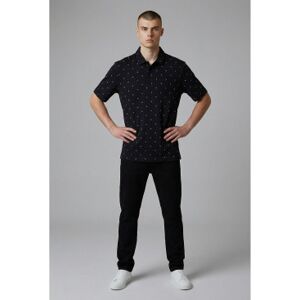 Giorgio Armani A X Armani Exchange für Herren. XM000735AF10356FB434 Marinefarbenes Polohemd mit Druck (L), Lässig, Baumwolle, Kurzarm Giorgio Armani A X Armani Exchange für Herren. XM000735AF10356FB434 Marinefarbenes Polohemd mit Druck (L), Lässig, Baumwolle, Kurzarm