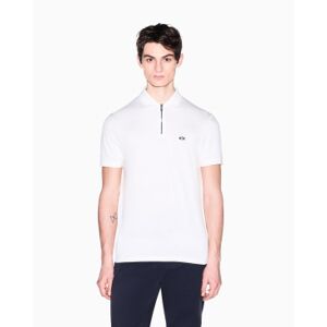 Giorgio Armani A X Armani Exchange für Herren. XM002372AF21936U0009 Stoff Poloshirt weiß (XS), Lässig, Viskose, Kurzarm Giorgio Armani A X Armani Exchange für Herren. XM002372AF21936U0009 Stoff Poloshirt weiß (XS), Lässig, Viskose, Kurzarm