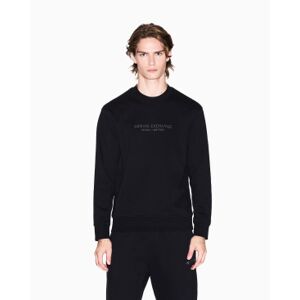 Giorgio Armani A X Armani Exchange für Herren. XM001284AF20934UC001 Sweatshirt mit Logo in Schwarz (L), Lässig, Baumwolle Giorgio Armani A X Armani Exchange für Herren. XM001284AF20934UC001 Sweatshirt mit Logo in Schwarz (L), Lässig, Baumwolle