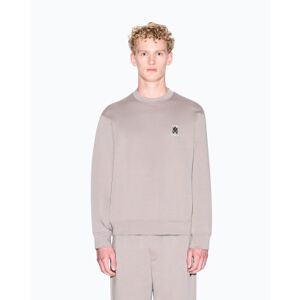 Giorgio Armani A X Armani Exchange für Herren. XM001777AF10818U6107 Rundhals-Sweatshirt mit taupefarbenem Logo (L), Lässig, Baumwolle Giorgio Armani A X Armani Exchange für Herren. XM001777AF10818U6107 Rundhals-Sweatshirt mit taupefarbenem Logo (L), Lässig, Baumwolle