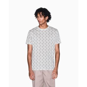 Giorgio Armani A X Armani Exchange für Herren. XM002778AF10356F1166 Klassisches beigefarbenes T-Shirt aus Baumwolle mit normaler Passform (XS), Lässig, Kur Giorgio Armani A X Armani Exchange für Herren. XM002778AF10356F1166 Klassisches beigefarbenes T-Shirt aus Baumwolle mit normaler Passform (XS), Lässig, Kur