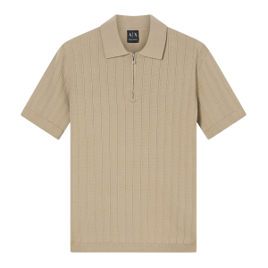 Giorgio Armani A X Armani Exchange für Herren. XM002438AF22249U6229 Polo-Strick Winter Zweig beige (XL), Lässig, Baumwolle, Kurzarm Giorgio Armani A X Armani Exchange für Herren. XM002438AF22249U6229 Polo-Strick Winter Zweig beige (XL), Lässig, Baumwolle, Kurzarm