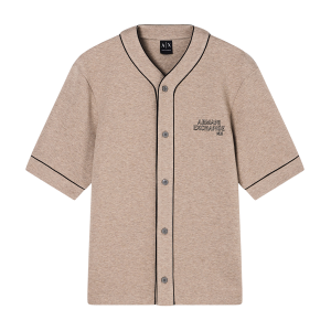 Giorgio Armani A X Armani Exchange für Herren. XM002012AF10818O6013 Driftwood Baseball T-Shirt (XS), Lässig, Grün, Baumwolle, Kurzarm Giorgio Armani A X Armani Exchange für Herren. XM002012AF10818O6013 Driftwood Baseball T-Shirt (XS), Lässig, Grün, Baumwolle, Kurzarm