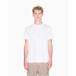 Giorgio Armani A X Armani Exchange für Herren. XM002213AF10356U0009 Elegantes T-shirt weiß (L), Lässig, Baumwolle, Kurzarm Giorgio Armani A X Armani Exchange für Herren. XM002213AF10356U0009 Elegantes T-shirt weiß (L), Lässig, Baumwolle, Kurzarm