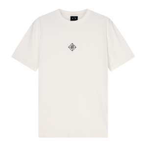 Giorgio Armani A X Armani Exchange für Herren. XM002454AF10358U0009 Mini-Logo-T-Shirt weiß (S), Lässig, Baumwolle, Kurzarm Giorgio Armani A X Armani Exchange für Herren. XM002454AF10358U0009 Mini-Logo-T-Shirt weiß (S), Lässig, Baumwolle, Kurzarm