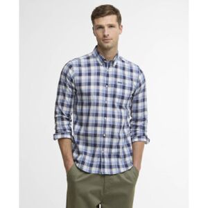 Barbour für Herren. MSH5717 Harwood blaues Hemd (L), Lässig, Baumwolle, Langarm Barbour für Herren. MSH5717 Harwood blaues Hemd (L), Lässig, Baumwolle, Langarm