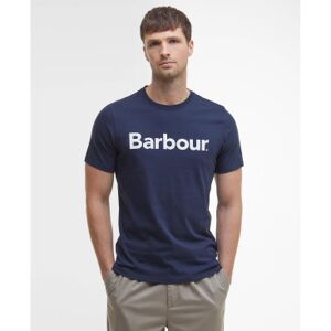 Barbour für Herren. MTS0531 Logo-T-Shirt navy (L), Lässig, Baumwolle, Kurzarm, Marine Barbour für Herren. MTS0531 Logo-T-Shirt navy (L), Lässig, Baumwolle, Kurzarm, Marine