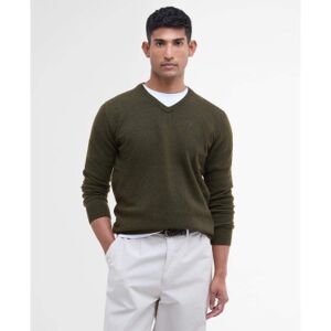 Barbour für Herren. MKN0341 Essential V Pullover grün (XL), Lässig, Wolle Barbour für Herren. MKN0341 Essential V Pullover grün (XL), Lässig, Wolle
