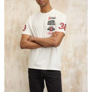 Blauer für Herren. 25SBLUH02150 Rider Judson T-shirt weiß (XXL), Lässig, Baumwolle, Kurzarm Blauer für Herren. 25SBLUH02150 Rider Judson T-shirt weiß (XXL), Lässig, Baumwolle, Kurzarm