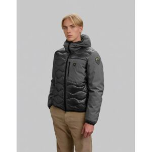 Blauer für Herren. 25WBLUC08078 Albert graue Jacke (XL), Lässig, Polyester Blauer für Herren. 25WBLUC08078 Albert graue Jacke (XL), Lässig, Polyester