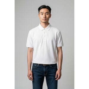 Blauer für Herren. 26SBLUT02298 Poloshirt Albans weiß (L), Lässig, Baumwolle, Kurzarm Blauer für Herren. 26SBLUT02298 Poloshirt Albans weiß (L), Lässig, Baumwolle, Kurzarm