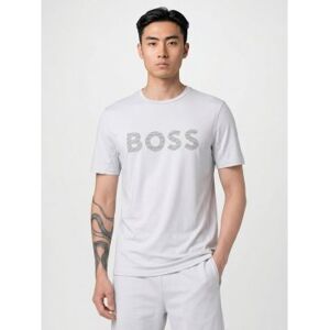 Boss für Herren. 50531244 Aktiv-T-Shirt (S), Weiß, Lässig, Kurzarm, Recyceltes Polyester, Nachhaltig Boss für Herren. 50531244 Aktiv-T-Shirt (S), Weiß, Lässig, Kurzarm, Recyceltes Polyester, Nachhaltig