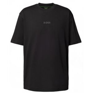 Boss für Herren. 50519368 Schwarzes Freizeit-T-Shirt (S), Lässig, Baumwolle, Kurzarm Boss für Herren. 50519368 Schwarzes Freizeit-T-Shirt (S), Lässig, Baumwolle, Kurzarm
