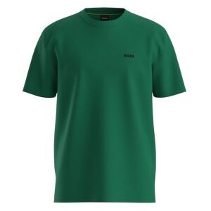 Boss für Herren. 50506373 T-Shirt mit Logo-Detail (XL), Lässig, Grün, Baumwolle, Kurzarm Boss für Herren. 50506373 T-Shirt mit Logo-Detail (XL), Lässig, Grün, Baumwolle, Kurzarm