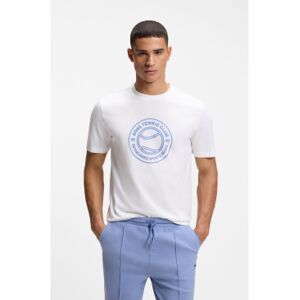 Boss für Herren. 50553648 Join Logo T-shirt weiß (S), Lässig, Baumwolle, Kurzarm Boss für Herren. 50553648 Join Logo T-shirt weiß (S), Lässig, Baumwolle, Kurzarm