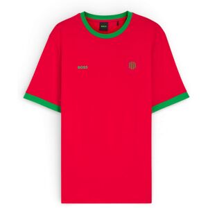 Boss für Herren. 50562134 Lux T-shirt rot (L), Lässig, Baumwolle, Kurzarm Boss für Herren. 50562134 Lux T-shirt rot (L), Lässig, Baumwolle, Kurzarm