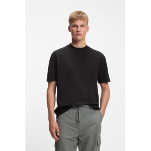 Boss für Herren. 50479928 Oversize-T-Shirt schwarz (S), Lässig, Baumwolle, Kurzarm Boss für Herren. 50479928 Oversize-T-Shirt schwarz (S), Lässig, Baumwolle, Kurzarm
