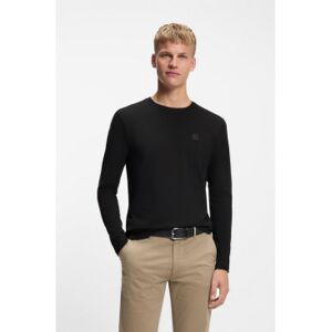 Boss für Herren. 50512111 Tacks T-shirt schwarz (3XL), Lässig, Baumwolle, Langarm Boss für Herren. 50512111 Tacks T-shirt schwarz (3XL), Lässig, Baumwolle, Langarm