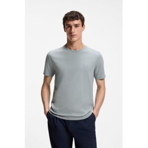 Boss für Herren. 50508584 Graues T-Shirt von Tales (S), Lässig, Baumwolle, Kurzarm Boss für Herren. 50508584 Graues T-Shirt von Tales (S), Lässig, Baumwolle, Kurzarm