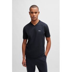 Boss für Herren. 50506347 T-shirt V navy (XL), Lässig, Baumwolle, Kurzarm, Marine Boss für Herren. 50506347 T-shirt V navy (XL), Lässig, Baumwolle, Kurzarm, Marine