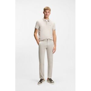 Boss für Herren. 50510933 Chino Slim Hose hellgrau (31/34), Lässig, Baumwolle Boss für Herren. 50510933 Chino Slim Hose hellgrau (31/34), Lässig, Baumwolle
