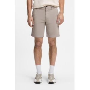 Boss für Herren. 50559292 Beige Slim Fit Chino-Shorts (34), Lässig, Grau, Baumwolle Boss für Herren. 50559292 Beige Slim Fit Chino-Shorts (34), Lässig, Grau, Baumwolle