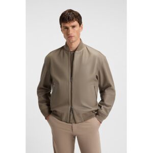 Boss für Herren. 50547545 Lederjacke im braunen Stil (54), Lässig Boss für Herren. 50547545 Lederjacke im braunen Stil (54), Lässig