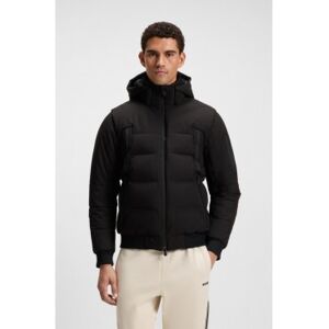 Boss für Herren. 50548662 Block Jacket schwarz (XL), Lässig, Polyester Boss für Herren. 50548662 Block Jacket schwarz (XL), Lässig, Polyester