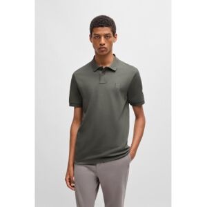 Boss für Herren. 50507803 Slim Fit Baumwoll-Stretch-Poloshirt grün (XL), Lässig, Baumwolle, Kurzarm Boss für Herren. 50507803 Slim Fit Baumwoll-Stretch-Poloshirt grün (XL), Lässig, Baumwolle, Kurzarm