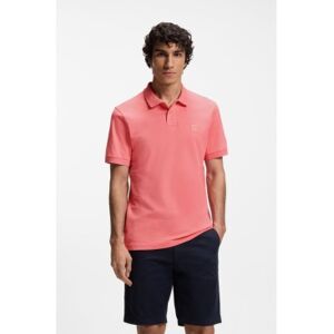 Boss für Herren. 50507803 Slim Fit Poloshirt rot rosa (S), Lässig, Baumwolle, Kurzarm Boss für Herren. 50507803 Slim Fit Poloshirt rot rosa (S), Lässig, Baumwolle, Kurzarm