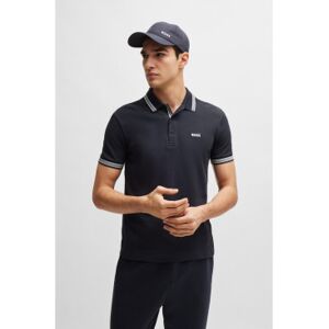 Boss für Herren. 50469055 Poloshirt Paddy navy (M), Blau, Lässig, Baumwolle, Kurzarm, Marine Boss für Herren. 50469055 Poloshirt Paddy navy (M), Blau, Lässig, Baumwolle, Kurzarm, Marine