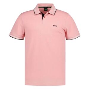 Boss für Herren. 50506193 Polo Paul (S), Lässig, Rosa, Baumwolle, Kurzarm Boss für Herren. 50506193 Polo Paul (S), Lässig, Rosa, Baumwolle, Kurzarm