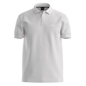 Boss für Herren. 50554574 Polo Pio (L), Weiß, Lässig, Baumwolle, Kurzarm Boss für Herren. 50554574 Polo Pio (L), Weiß, Lässig, Baumwolle, Kurzarm