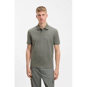 Boss für Herren. 50507813 Graues Prime-Poloshirt (M), Lässig, Baumwolle, Kurzarm Boss für Herren. 50507813 Graues Prime-Poloshirt (M), Lässig, Baumwolle, Kurzarm
