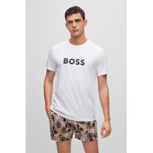 Boss für Herren. 50491706 RELAXED FIT ORGANIC COTTON T-SHIRT weiß (L), Heimtextilien, Baumwolle, Kurzarm Boss für Herren. 50491706 RELAXED FIT ORGANIC COTTON T-SHIRT weiß (L), Heimtextilien, Baumwolle, Kurzarm