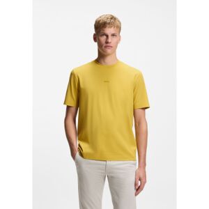 Boss für Herren. 50473278 T-shirt TChup gelb (L), Lässig, Baumwolle, Kurzarm Boss für Herren. 50473278 T-shirt TChup gelb (L), Lässig, Baumwolle, Kurzarm