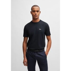 Boss für Herren. 50506373 T-shirt Elastisch navy (M), Lässig, Baumwolle, Kurzarm, Marine Boss für Herren. 50506373 T-shirt Elastisch navy (M), Lässig, Baumwolle, Kurzarm, Marine