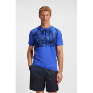 Boss für Herren. 50557694 Jump Tech T-shirt blau (S), Lässig, Sportlich, Polyester, Kurzarm Boss für Herren. 50557694 Jump Tech T-shirt blau (S), Lässig, Sportlich, Polyester, Kurzarm