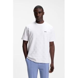 Boss für Herren. 50558867 Mitglieder-T-Shirt weiß (S), Lässig, Baumwolle, Kurzarm Boss für Herren. 50558867 Mitglieder-T-Shirt weiß (S), Lässig, Baumwolle, Kurzarm