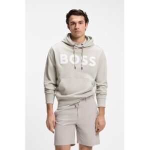 Boss für Herren. 50523074 Hoodie Logo Übergröße grau (M), Lässig, Baumwolle Boss für Herren. 50523074 Hoodie Logo Übergröße grau (M), Lässig, Baumwolle