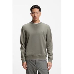 Boss für Herren. 50509323 Sweatshirt Applique Logo grün (XXL), Lässig, Baumwolle Boss für Herren. 50509323 Sweatshirt Applique Logo grün (XXL), Lässig, Baumwolle