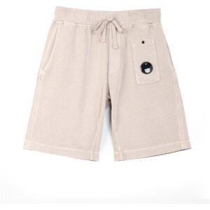 C.P. Company für Herren. 20CMSB210A110337O Bermuda-Jogger-Shorts beige (M), Lässig, Baumwolle C.P. Company für Herren. 20CMSB210A110337O Bermuda-Jogger-Shorts beige (M), Lässig, Baumwolle
